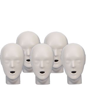 CPR Prompt 5-pack Adult/Child heads -Tan