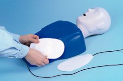 CPR Prompt Foam Electrode Peel-Off Pads- Philips Heartstream Style