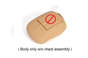 CPR Prompt Tan Coated Infant Body Assembly